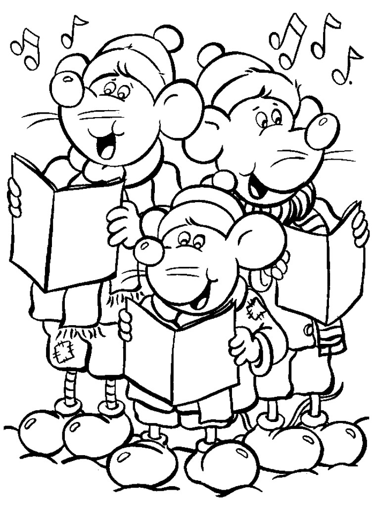 Free Coloring Sheets For Christmas To Print
 33 of Printable Holiday Coloring Pages for