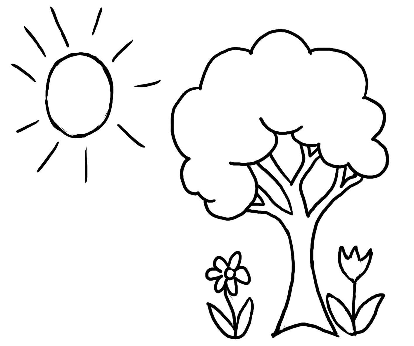 Free Coloring Sheets For Kids For Spring
 Раскраски деткам Раскраски о весне скачать