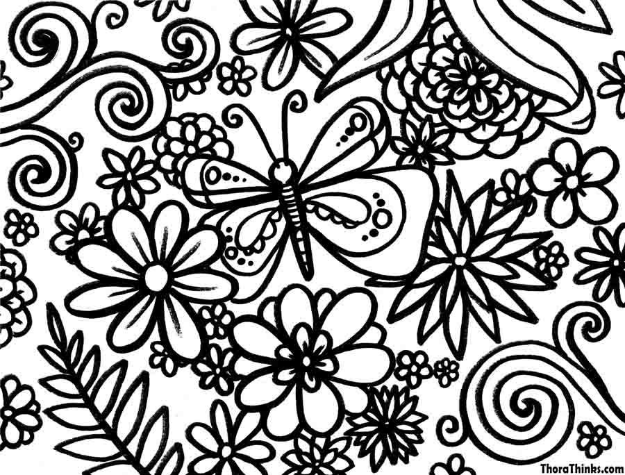 Free Coloring Sheets For Kids For Spring
 Free Coloring Sheets For Spring Coloring Home