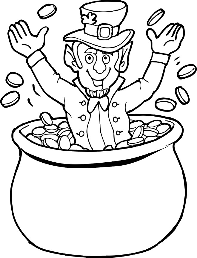Free Coloring Sheets For Kids For St Patricks Day
 St Patricks Day Coloring Pages Dr Odd
