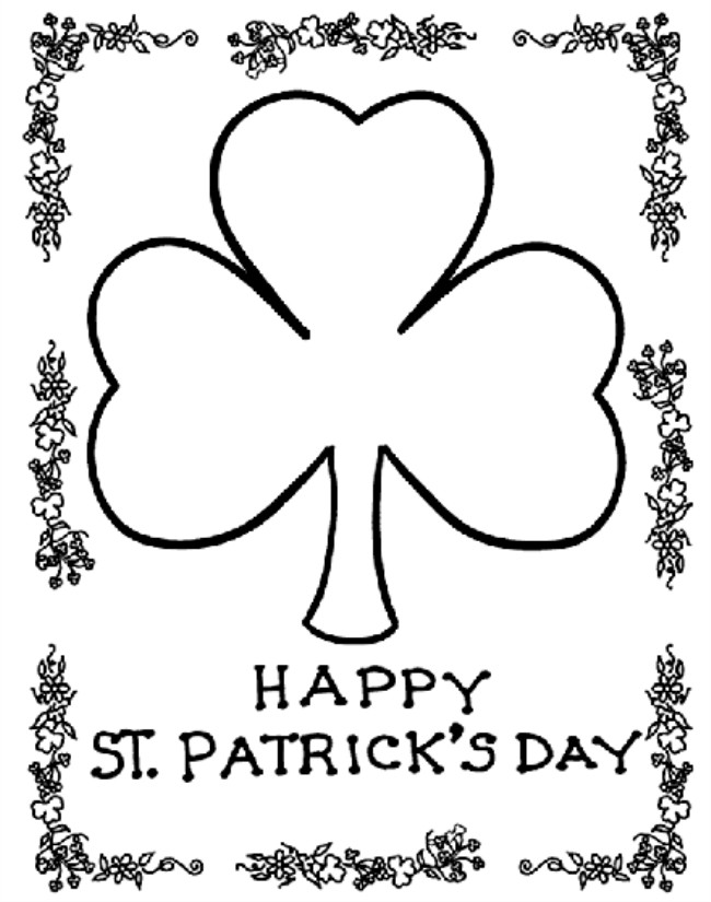 Free Coloring Sheets For Kids For St Patricks Day
 12 St Patrick’s Day Printable Coloring Pages for Adults