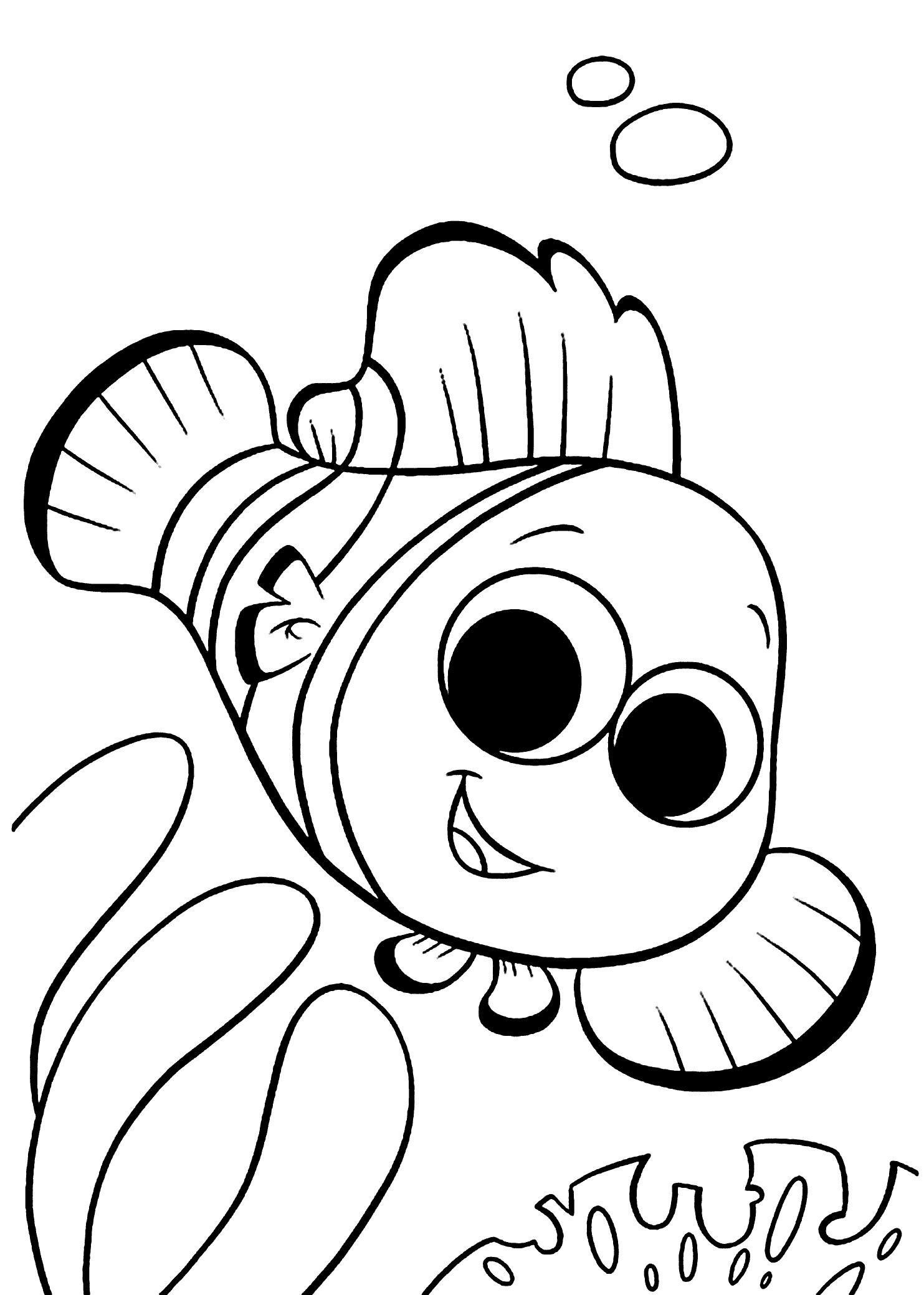 Free Coloring Sheets For Kids Kate Dicamillo
 Finding Nemo coloring pages for kids printable free