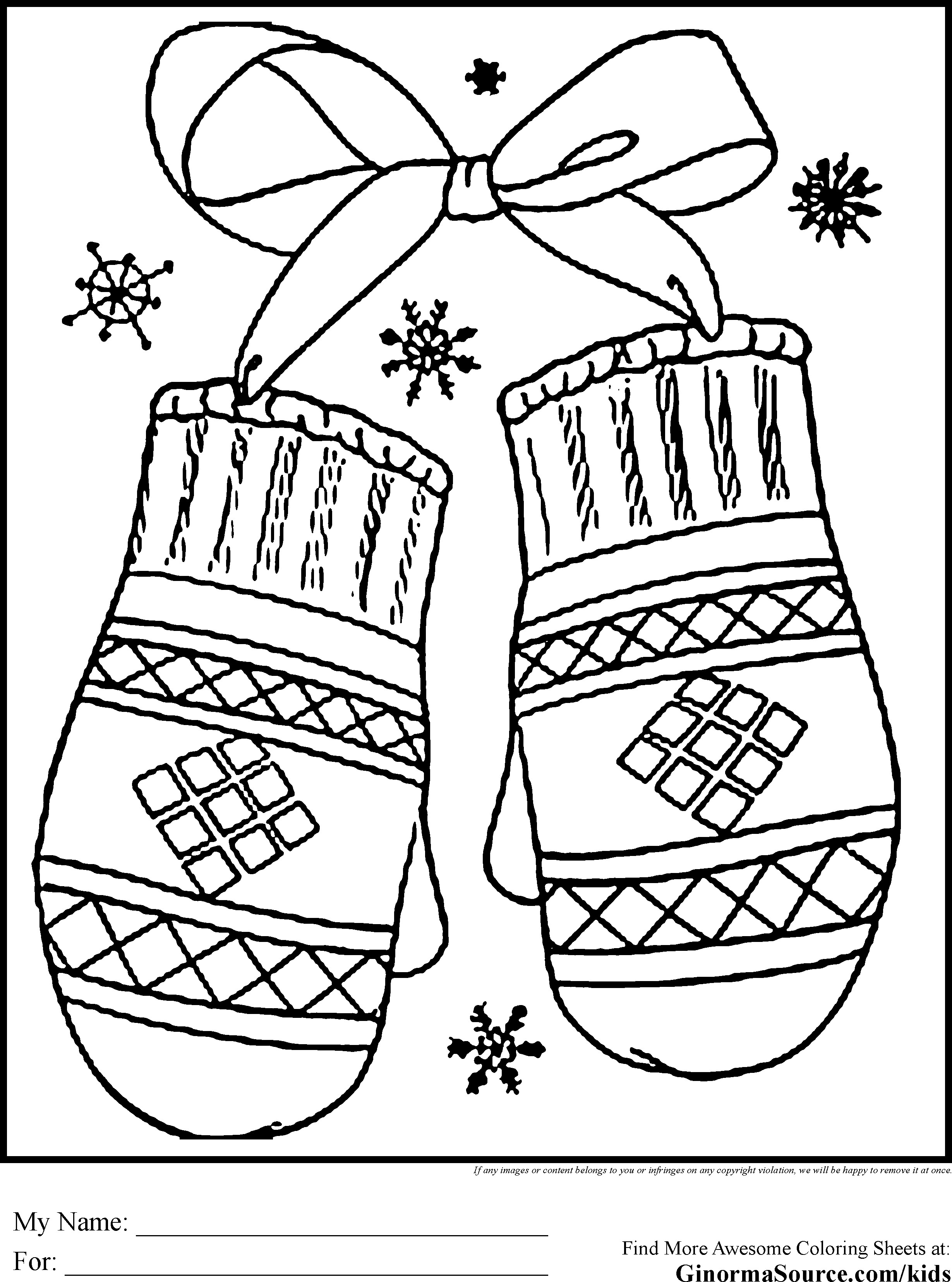 Free Coloring Sheets For Kids Winter
 Winter Season Coloring Pages