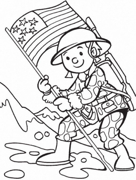 Free Coloring Sheets For Veterans Day
 Add Fun Veterans Day Coloring Pages for Kids family