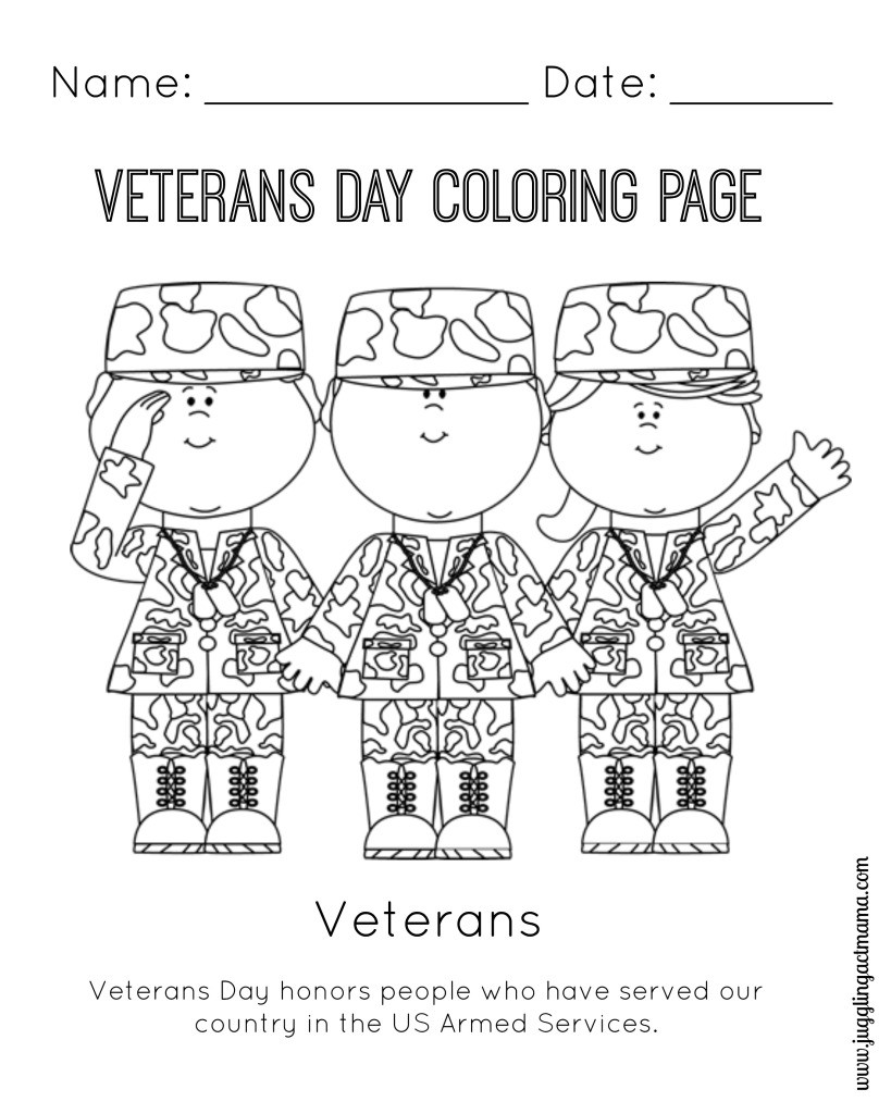 Free Coloring Sheets For Veterans Day
 veterans day coloring pages