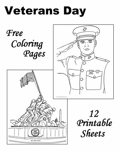 Free Coloring Sheets For Veterans Day
 Veterans Day Coloring Pages