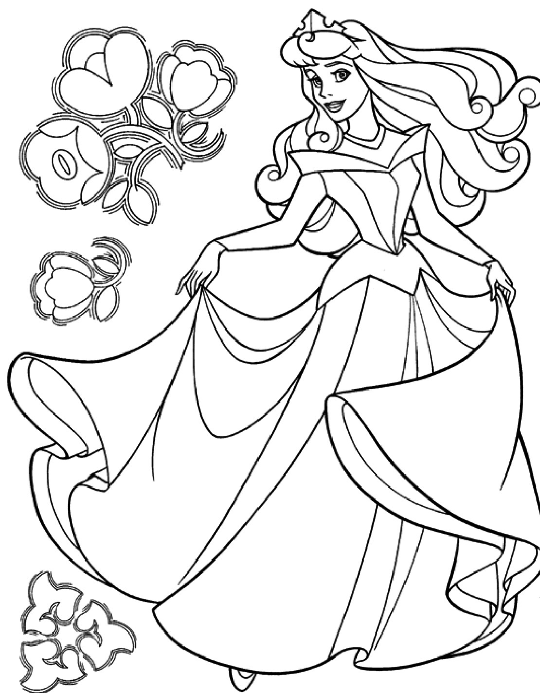 Free Coloring Sheets Grief Kids
 Cinderella Coloring Pages Free Printable Coloring