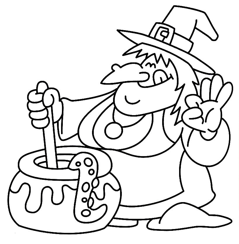 Free Coloring Sheets Halloween
 24 Free Printable Halloween Coloring Pages for Kids