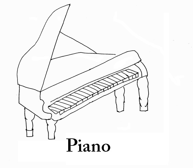 Best ideas about Free Coloring Sheets Instruments
. Save or Pin Piano coloring page printable for kids Now.