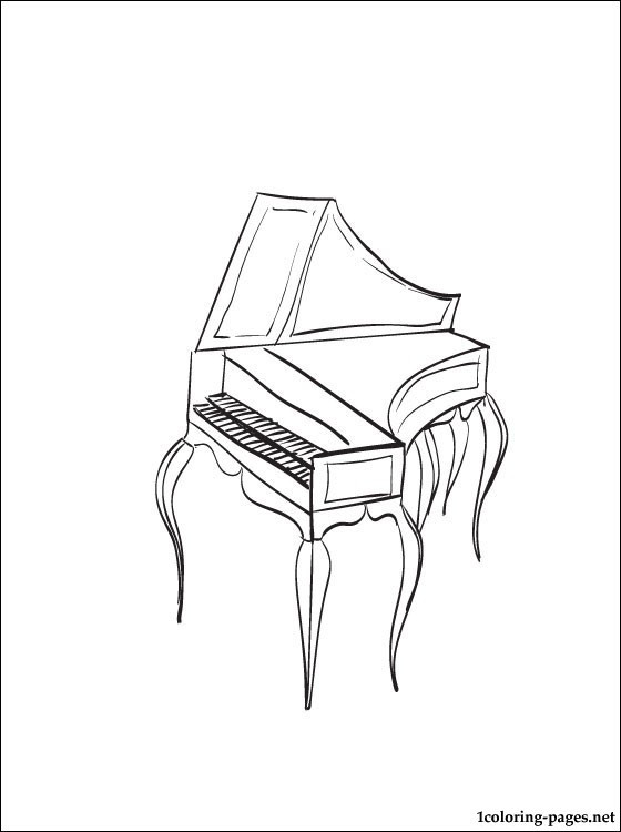Best ideas about Free Coloring Sheets Instruments
. Save or Pin Harpsichord coloring page Now.