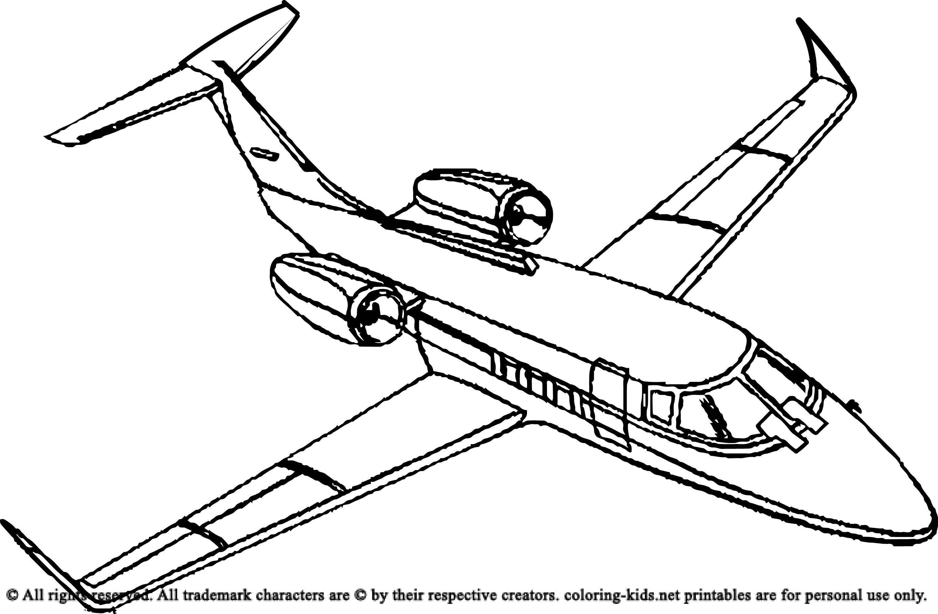 Free Coloring Sheets Of Airplanes
 Top Airplane To Color Colouring Pages