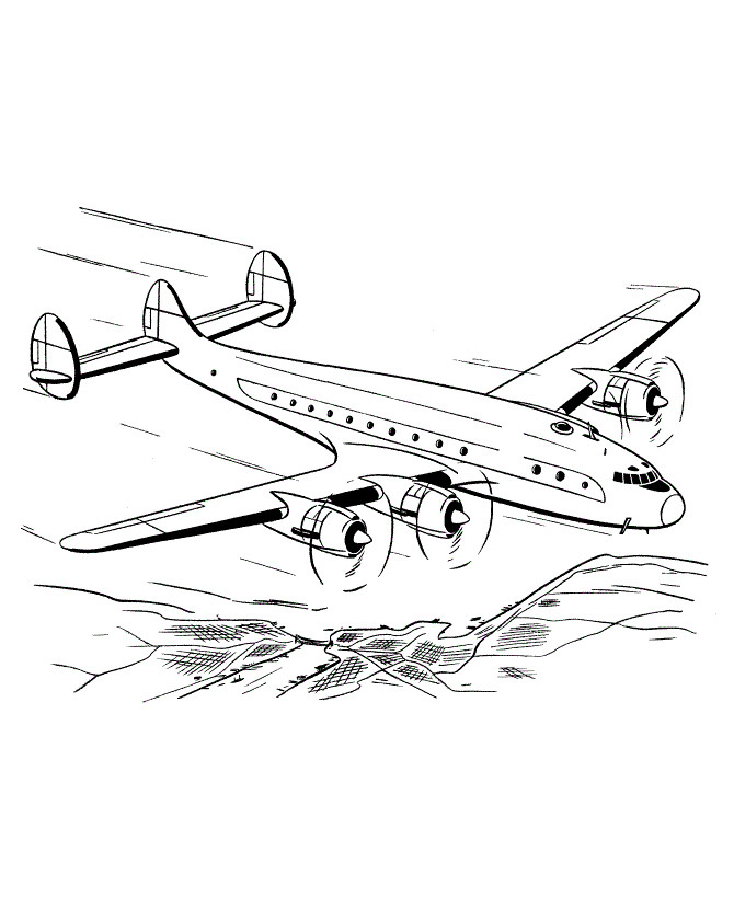 Free Coloring Sheets Of Airplanes
 Free Printable Airplane Coloring Pages For Kids