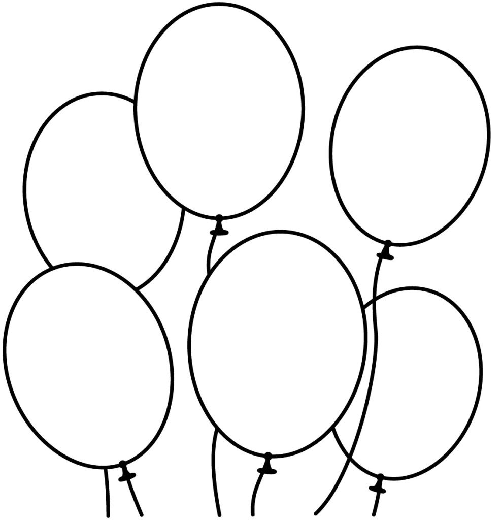 Free Coloring Sheets Of Balloons
 Balloon Coloring Pages coloringsuite