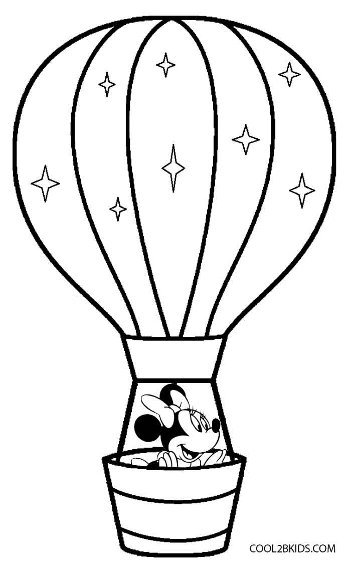 Free Coloring Sheets Of Balloons
 Printable Hot Air Balloon Coloring Pages For Kids