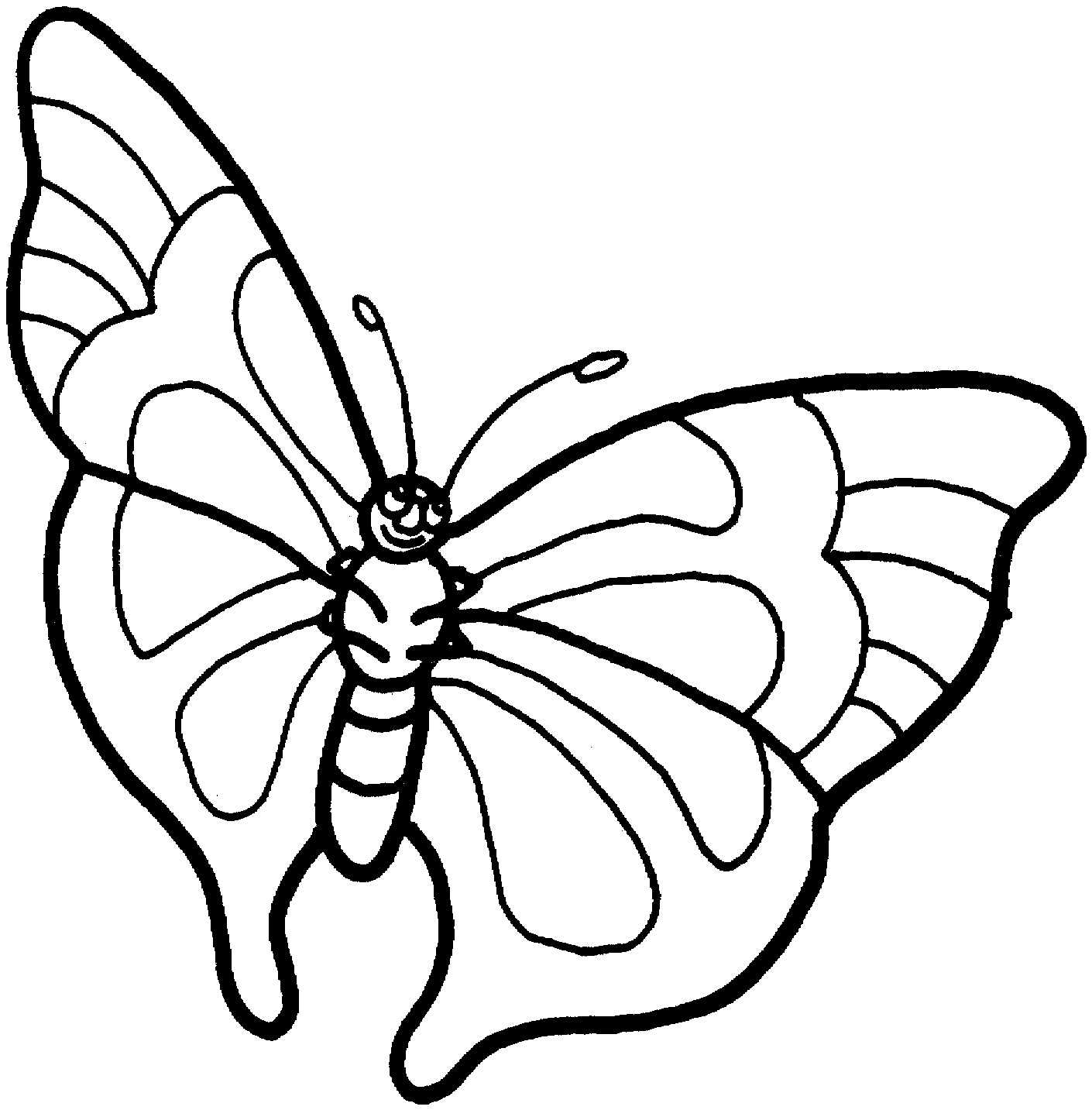 Free Coloring Sheets Of Butterflies
 Free Printable Butterfly Coloring Pages For Kids