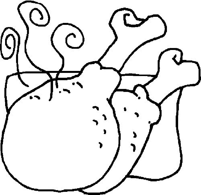 Free Coloring Sheets Of Food
 Free Printable Food Coloring Pages For Kids