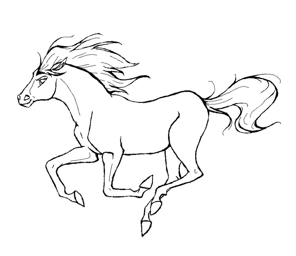 Free Coloring Sheets Of Horses
 Free Printable Horse Coloring Pages For Kids