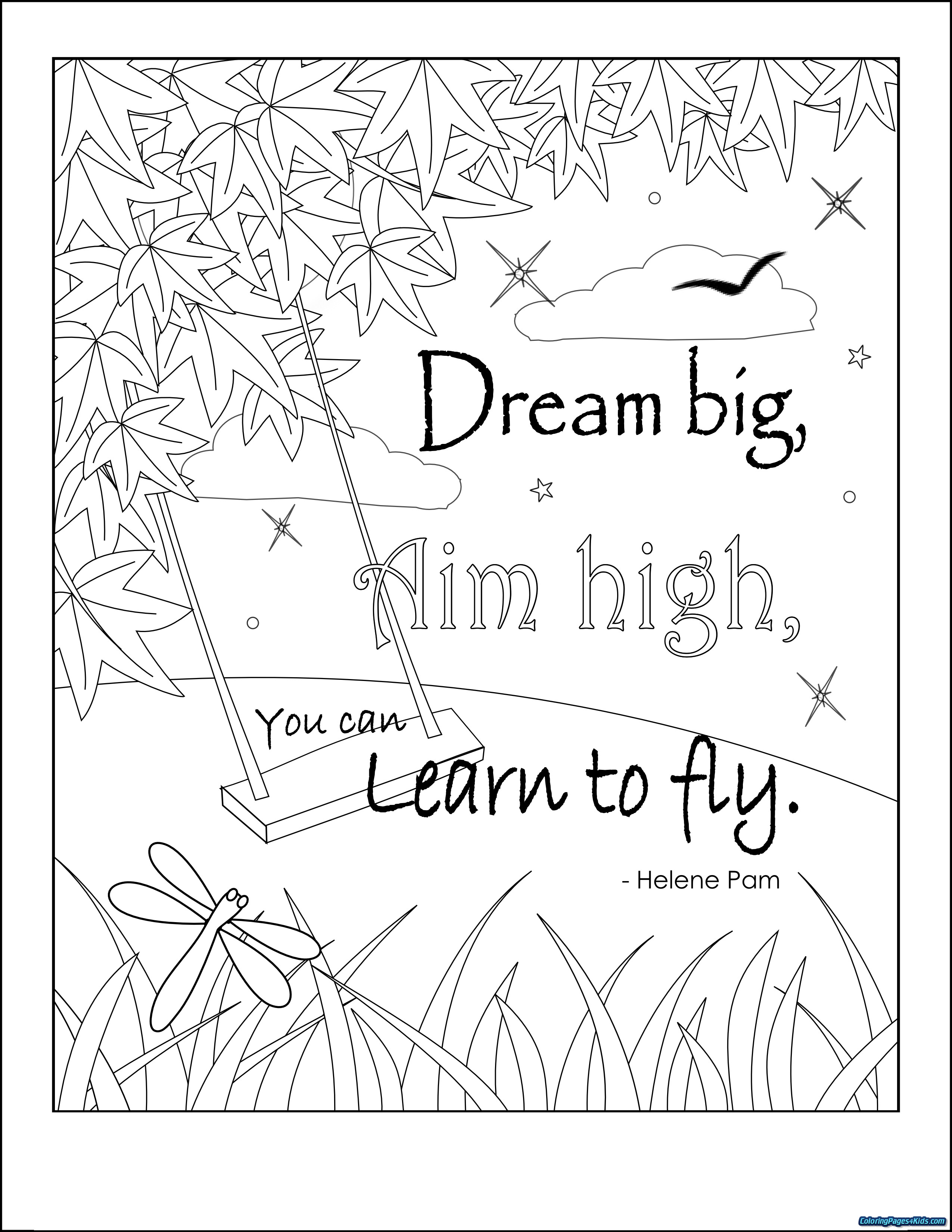 Best ideas about Free Coloring Sheets On Gratutude
. Save or Pin inspirational quotes coloring pages Now.