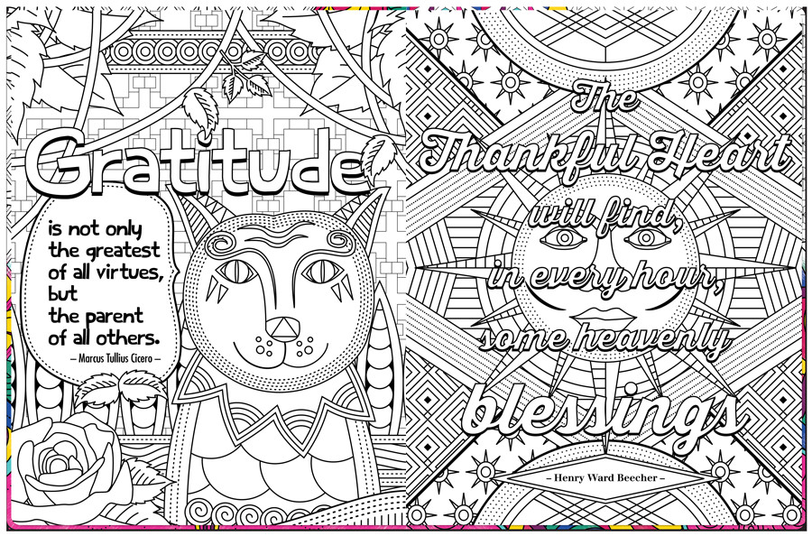 Best ideas about Free Coloring Sheets On Gratutude
. Save or Pin Gratitude Coloring Book Now.