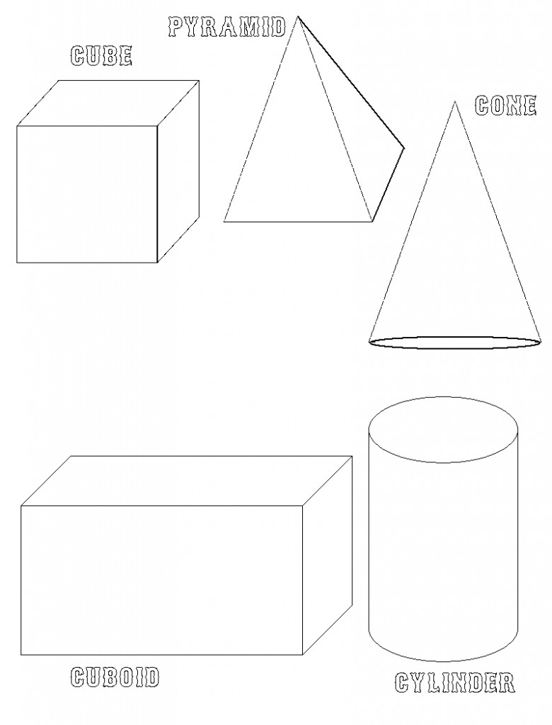 Free Coloring Sheets Shapes
 Free Printable Shapes Coloring Pages For Kids