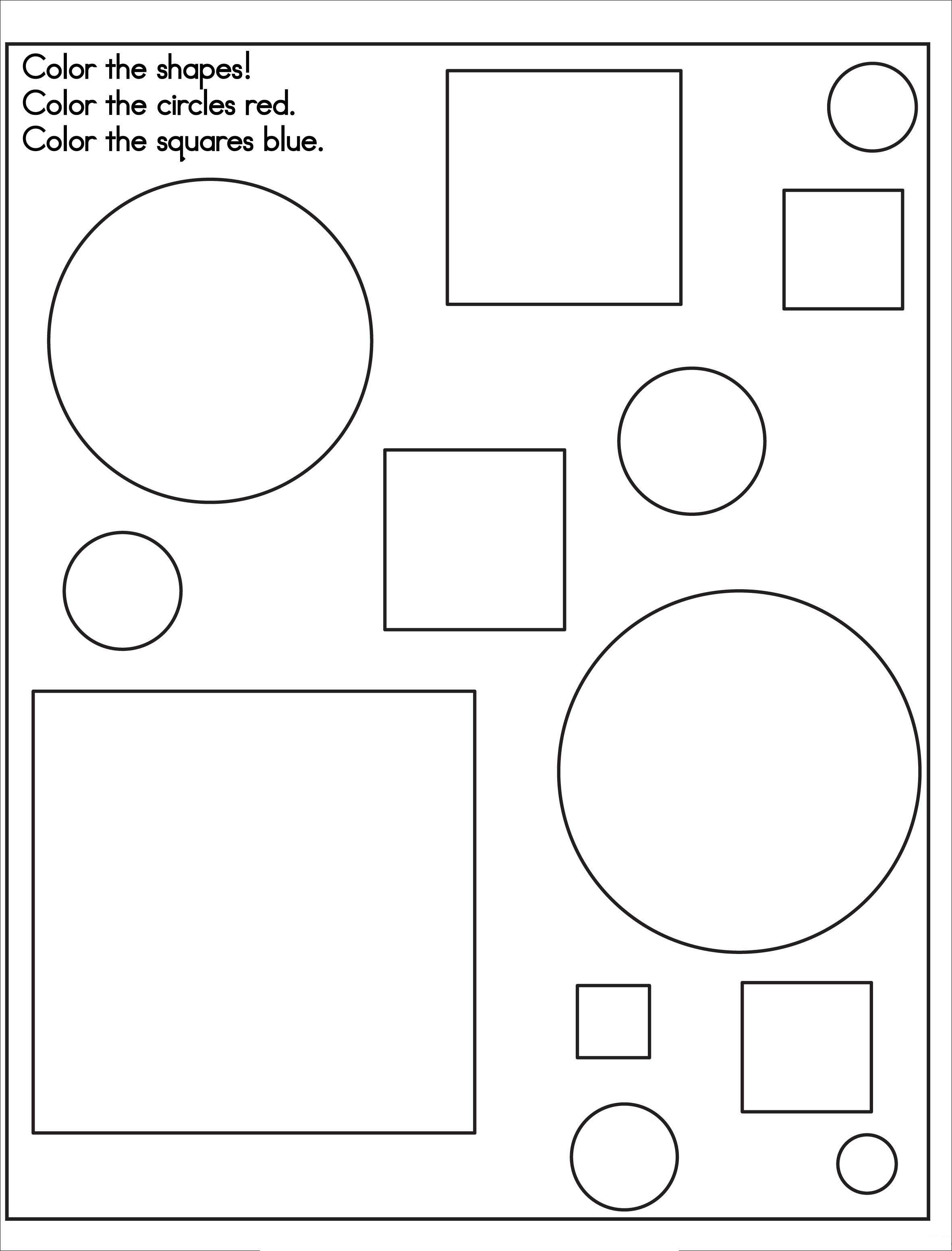 Free Coloring Sheets Shapes
 Free Printable Shapes Coloring Pages For Kids