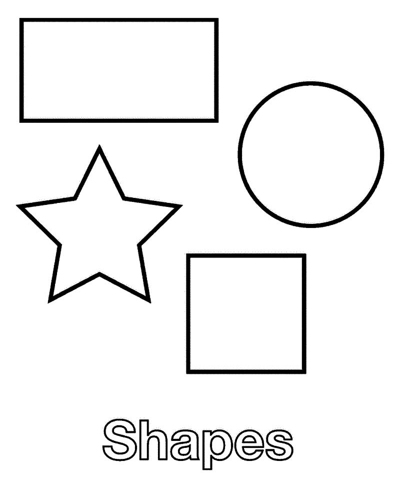 Free Coloring Sheets Shapes
 Free Printable Shapes Coloring Pages For Kids