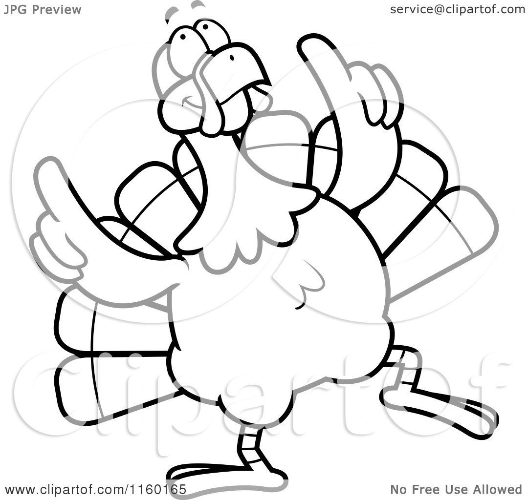 Best ideas about Free Coloring Sheets Thanksgiving Dance
. Save or Pin Black And White Turkey Coloring Page Now.