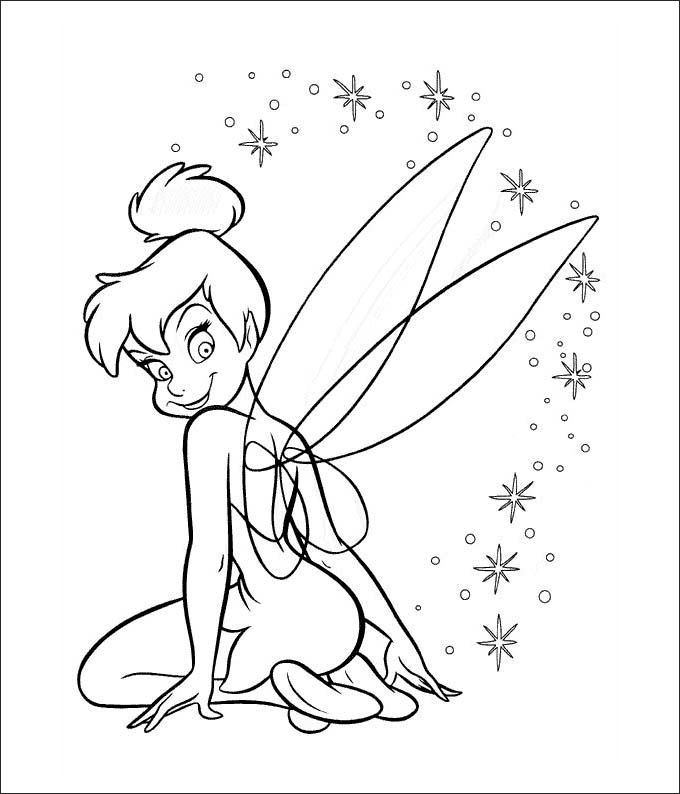 Free Coloring Sheets Tinkerbell
 30 Tinkerbell Coloring Pages Free Coloring Pages