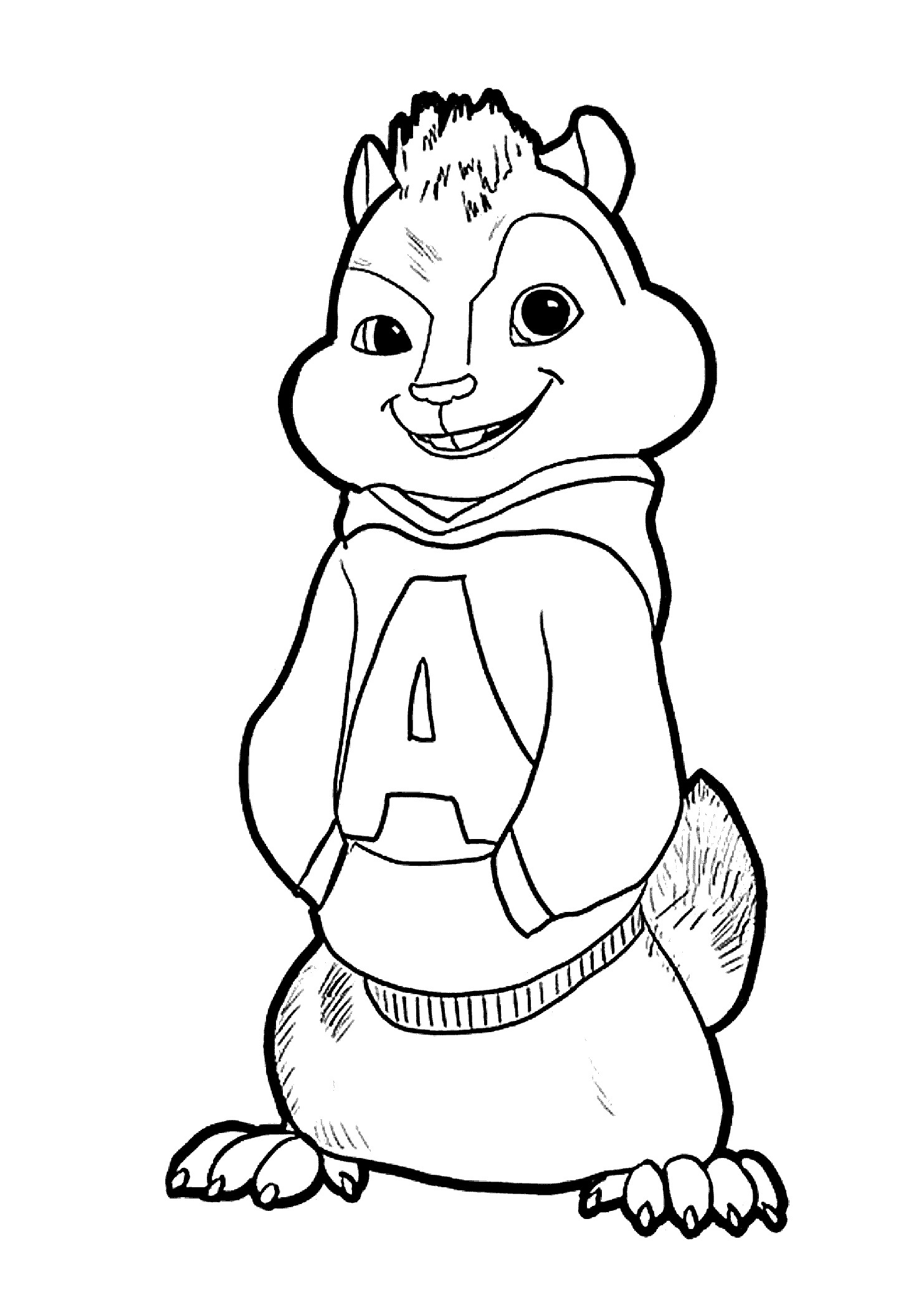 Free Coloring Sheets To Print
 Free Printable Coloring Pages Alvin And The Chipmunks