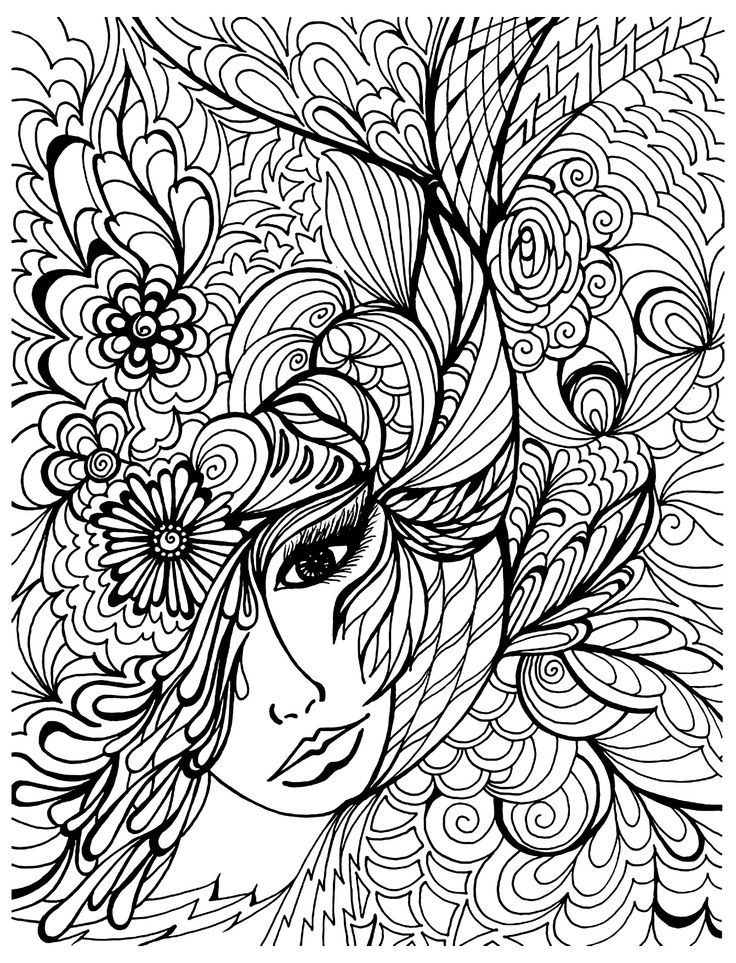Free Downloadable Coloring Pages For Adults
 63 Adult Coloring Pages To Nourish Your Mental Visual