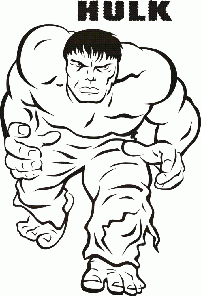 Free Downloadable Coloring Sheets For Kids
 Free Printable Hulk Coloring Pages For Kids
