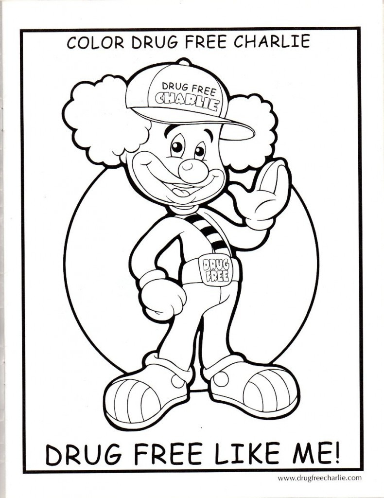 Best ideas about Free Drug Free Coloring Sheets
. Save or Pin Drug Free Charlie – Coloring Pages Now.