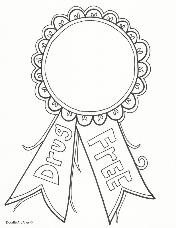 Best ideas about Free Drug Free Coloring Sheets
. Save or Pin Red Ribbon Week Coloring Pages and Printables Classroom Now.