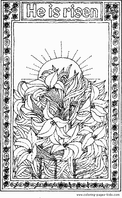 Free Easter Coloring Pages Religious
 Free Religious Easter Printables