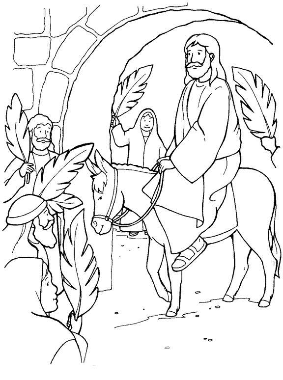 Free Easter Coloring Pages Religious
 Jesus Has Risen Easter