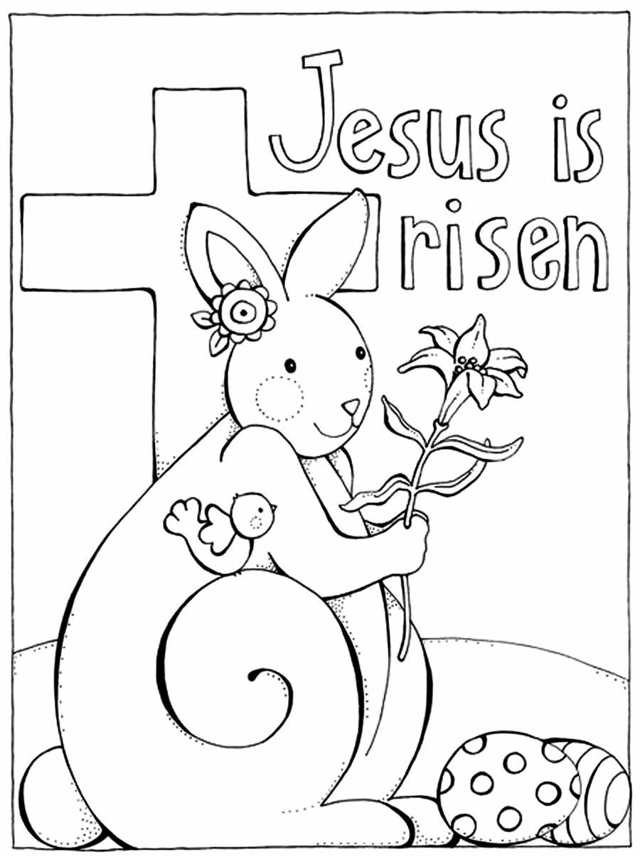 Free Easter Coloring Pages Religious
 Religious Easter Coloring Pages Best Coloring Pages For Kids