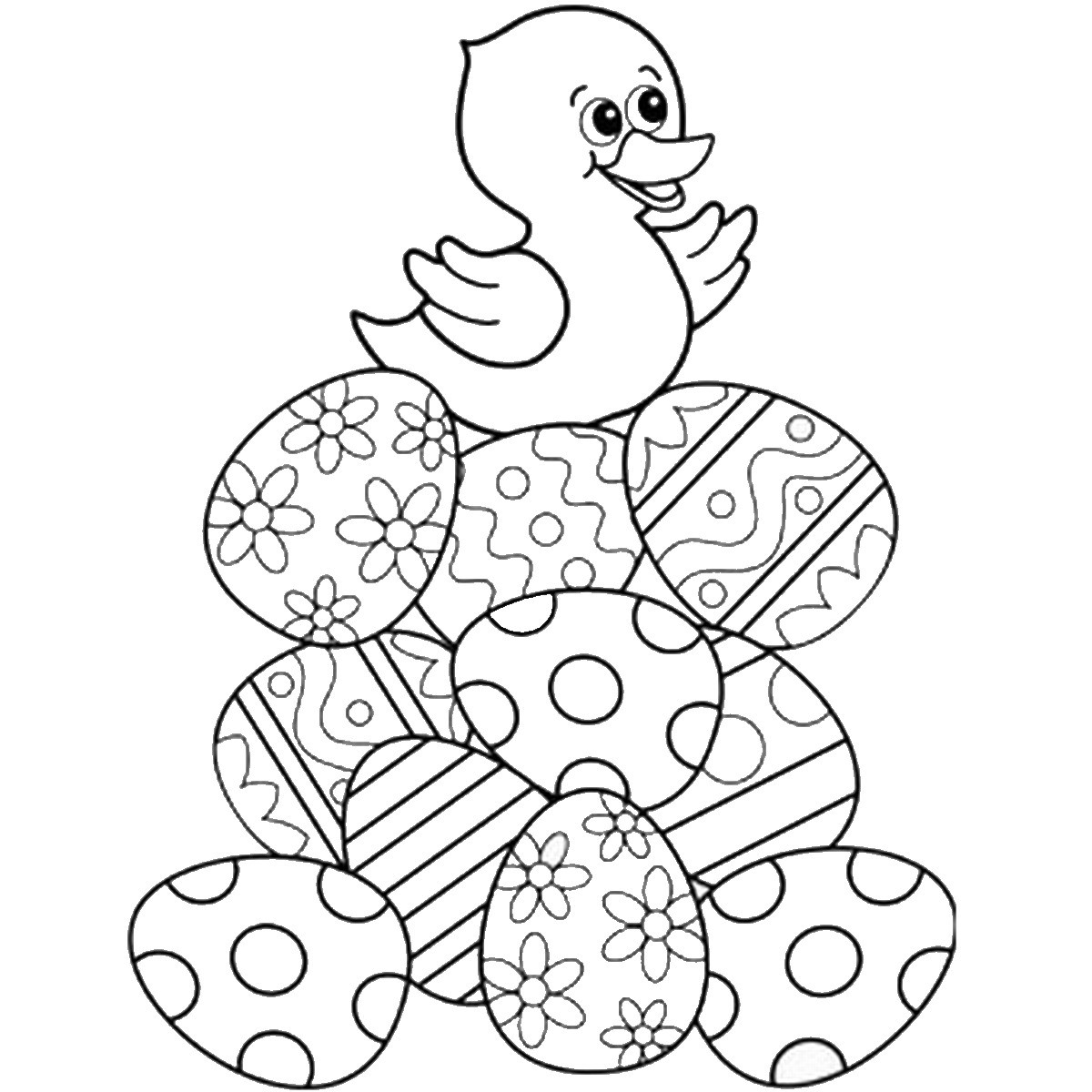 Free Easter Coloring Sheets
 Easter Coloring Pages