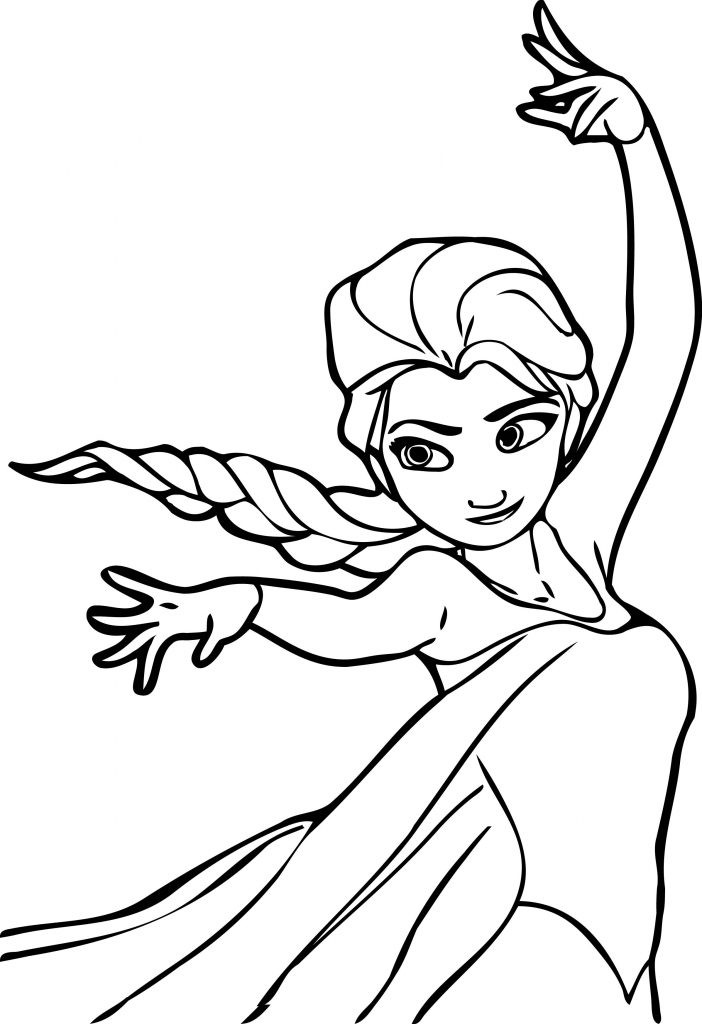 Free Elsa Coloring Pages
 Free Printable Elsa Coloring Pages for Kids Best