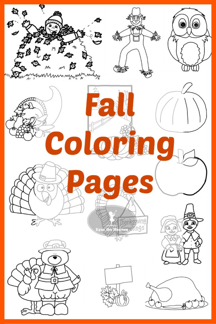 Free Fall Coloring Sheets
 FREE Fall Coloring Pages Life of a Homeschool Mom