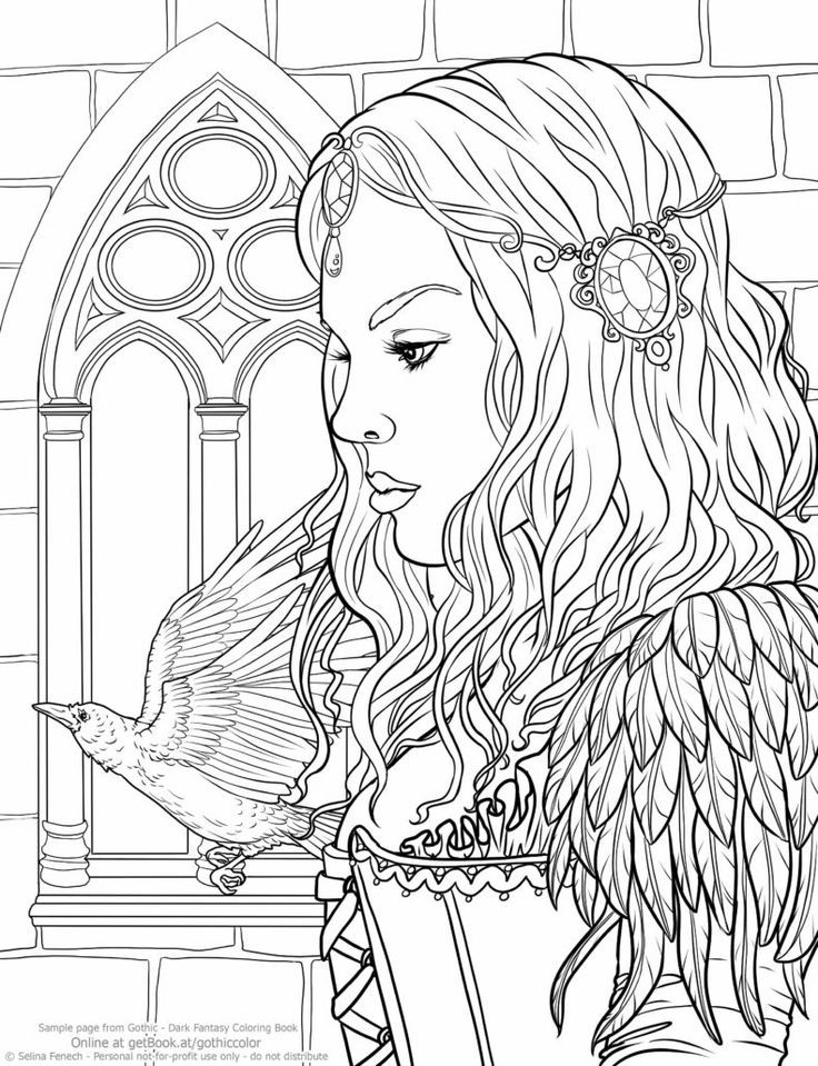 Best ideas about Free Fantasy Printable Coloring Pages
. Save or Pin 781 best Fantasy Coloring Pages for Adults images on Now.