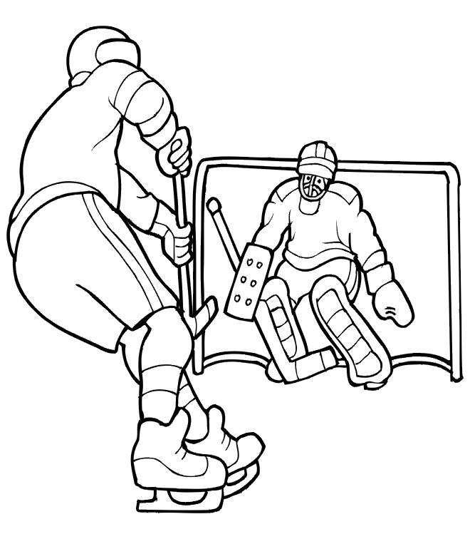 Free Hockey Coloring Pages For Kids
 Free Printable Hockey Coloring Pages For Kids
