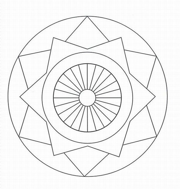 Free Mandala Printable Coloring Sheets
 Free Mandala Coloring Pages For Adults Coloring Home