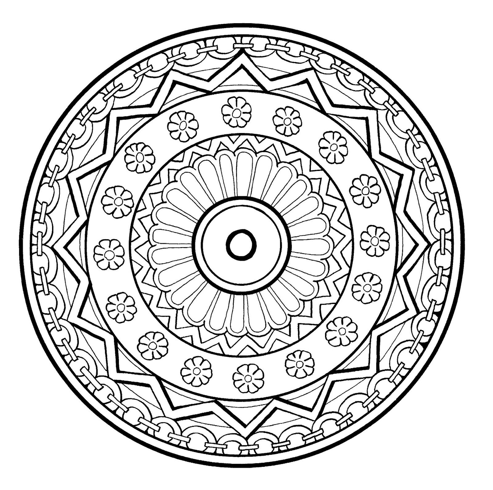 Free Mandala Printable Coloring Sheets
 28 Free Printable Mandala Coloring Pages for Adults