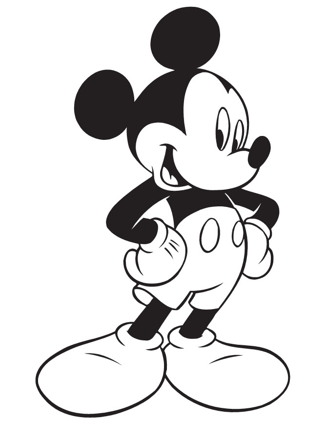 Free Mickey Mouse Coloring Pages
 Coloring Pages Mickey Mouse Coloring Pages Free and Printable