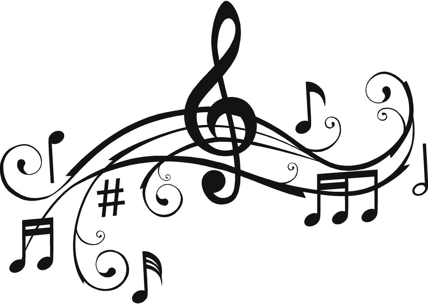 Free Music Coloring Pages
 Free Printable Music Note Coloring Pages For Kids