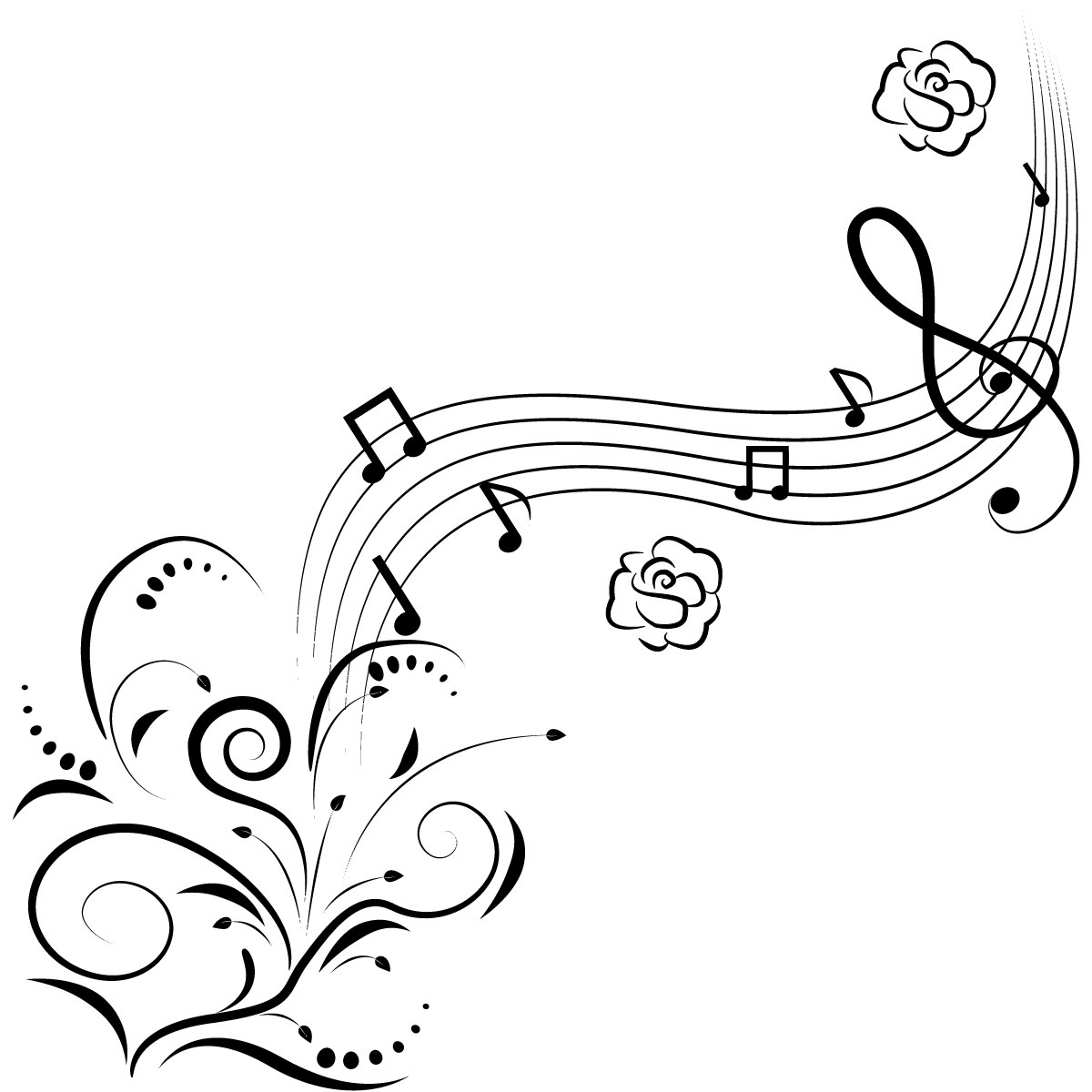 Free Music Coloring Pages
 Free Printable Music Note Coloring Pages For Kids