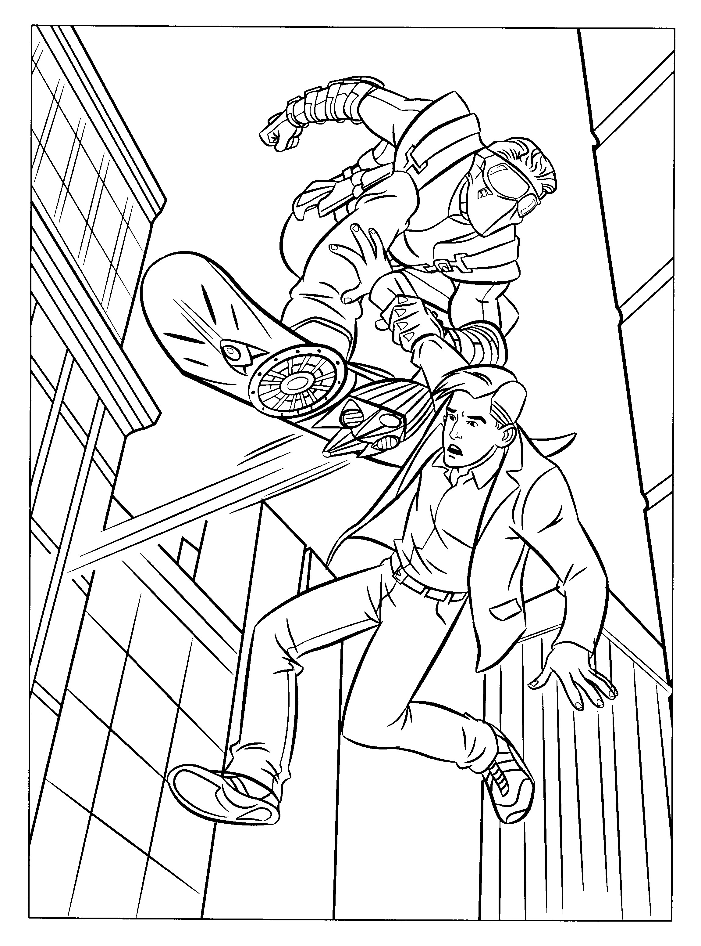 Free Online Coloring Books
 Spiderman Coloring pages Kids coloring pages