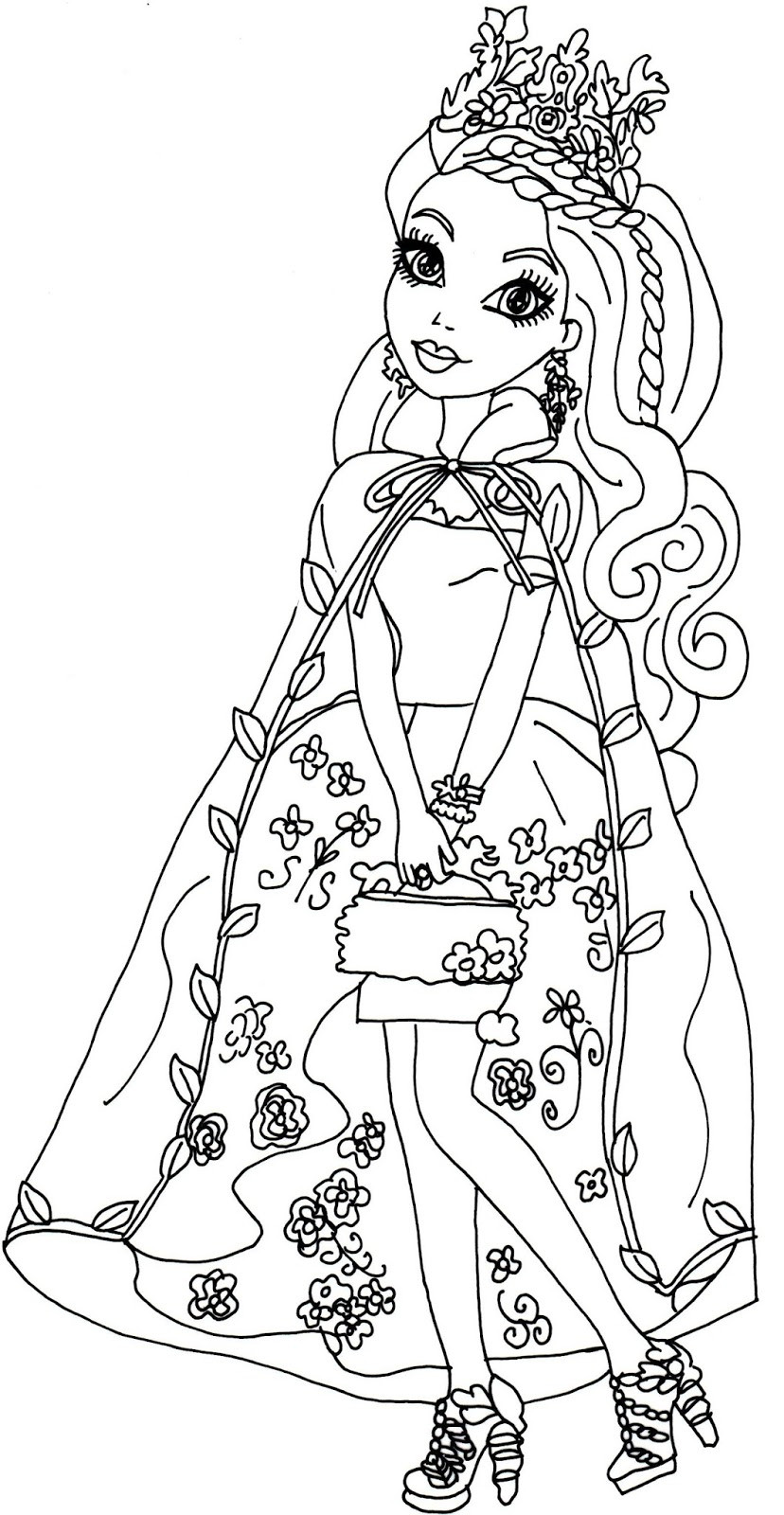 Free Online Coloring Books
 Ever After High Coloring Pages Best Coloring Pages For Kids