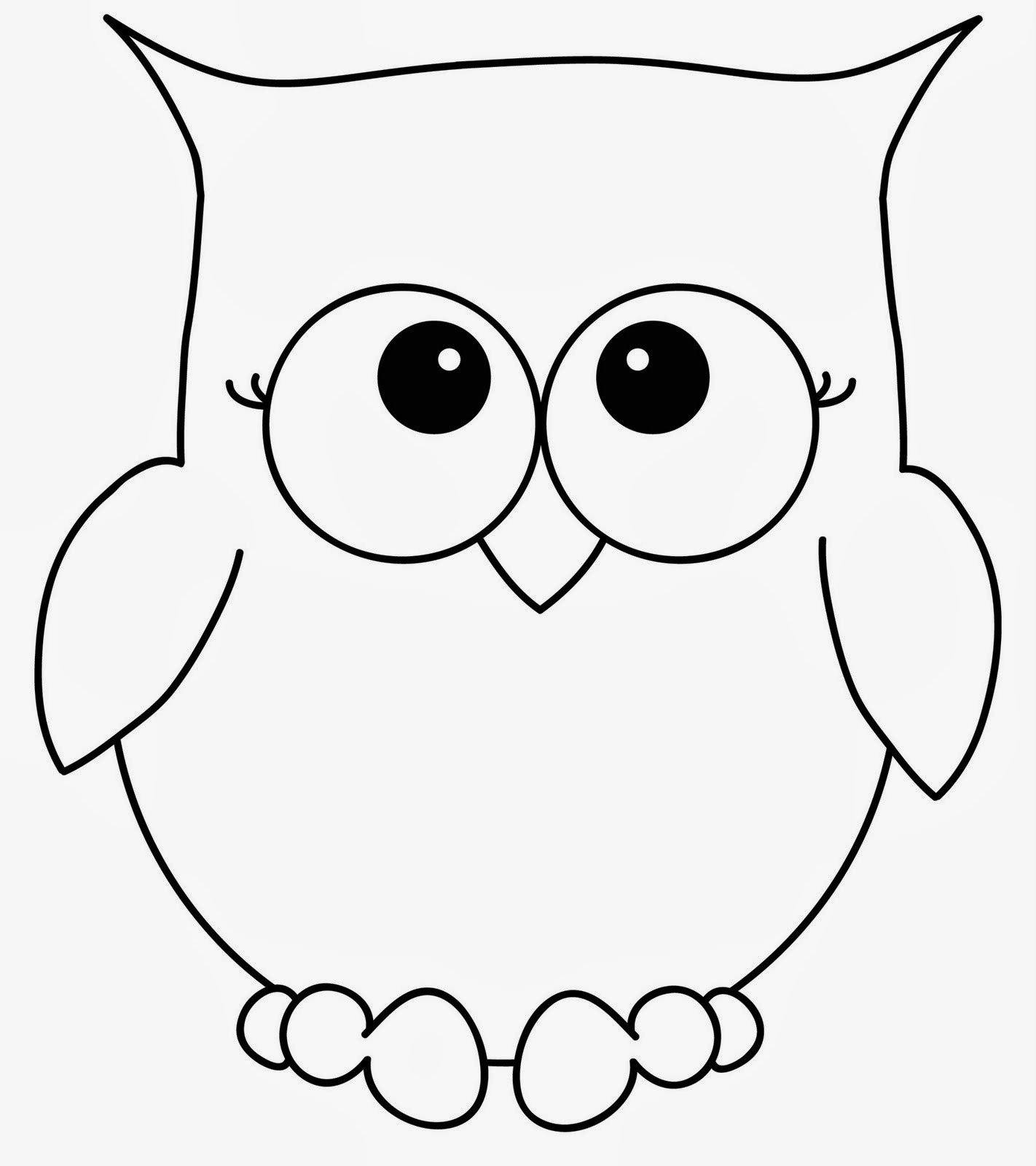 Free Owl Coloring Pages
 Selimut ku Cute Lil Owl