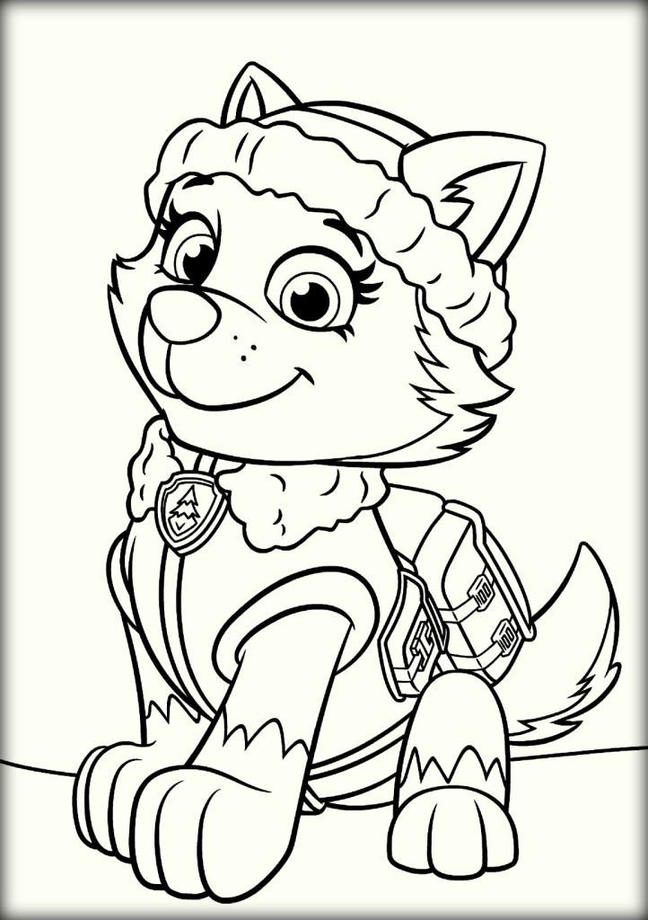 Free Paw Patrol Coloring Pages
 Paw Patrol Coloring Pages Color Zini